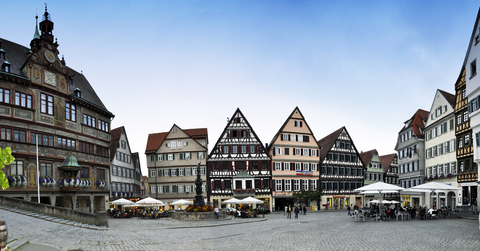 Die historische Altstadt in Tübingen ist einen Besuch wert!